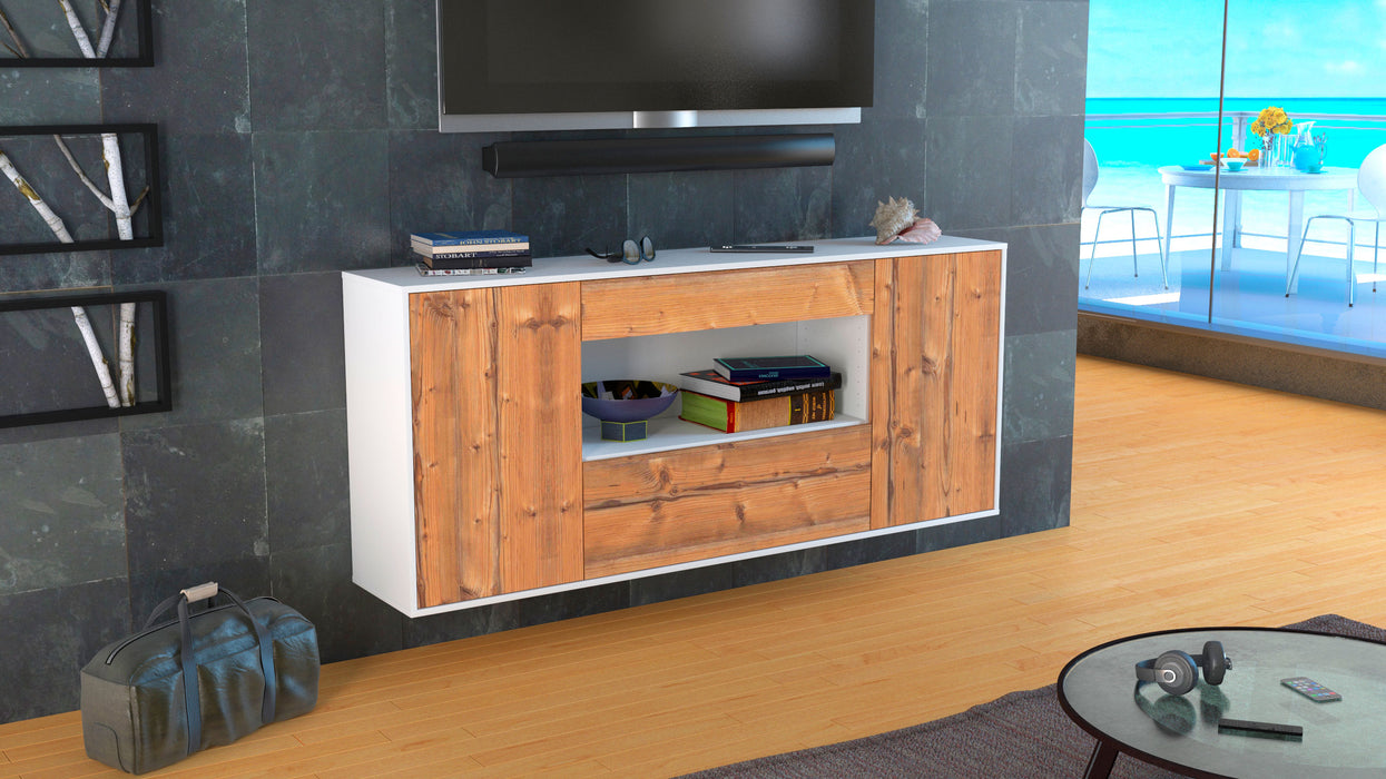 Sideboard Ann Arbor, Pinie, hängend (180x79x35cm)