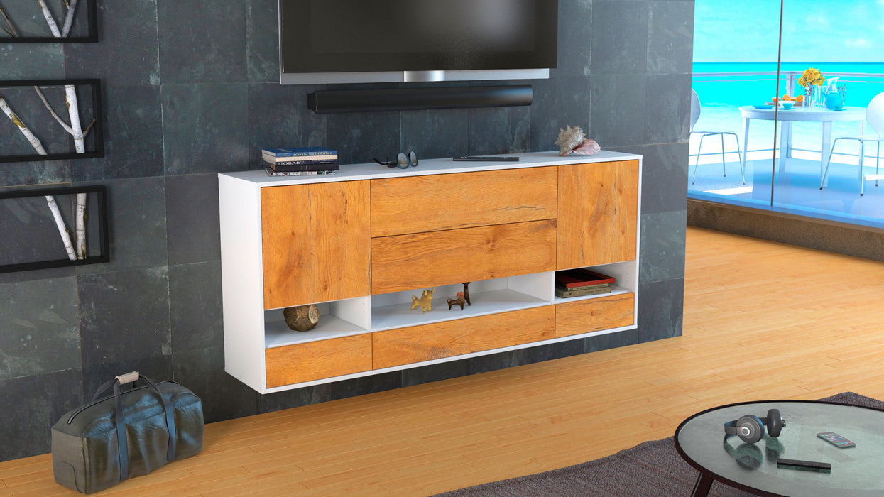 Sideboard Lafayette, Eiche, hängend (180x79x35cm)