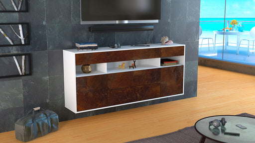 Sideboard Inglewood, Rost, hängend (180x79x35cm)