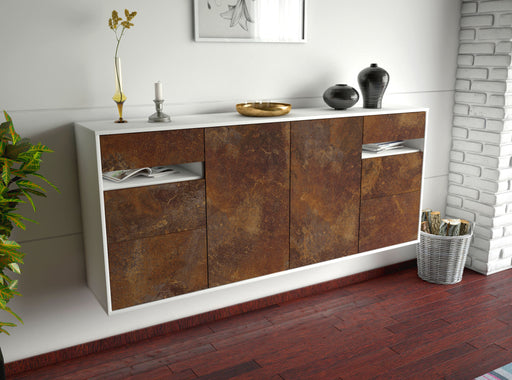 Sideboard Thornton, Rost, hängend (180x79x35cm)