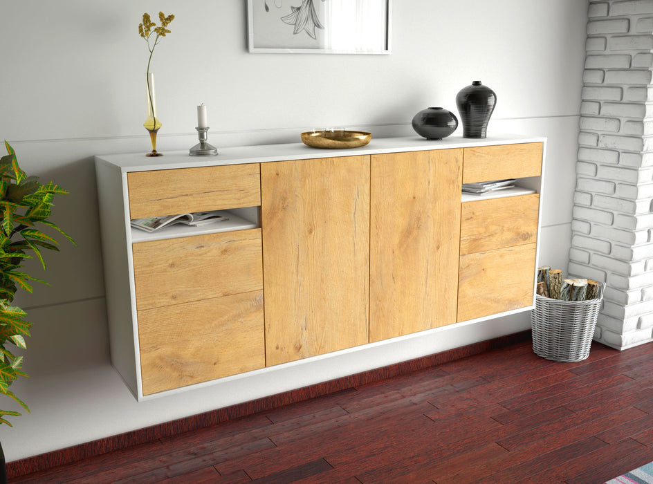 Sideboard Thornton, Eiche, hängend (180x79x35cm)