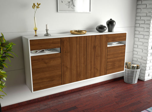 Sideboard Thornton, Walnuss, hängend (180x79x35cm)