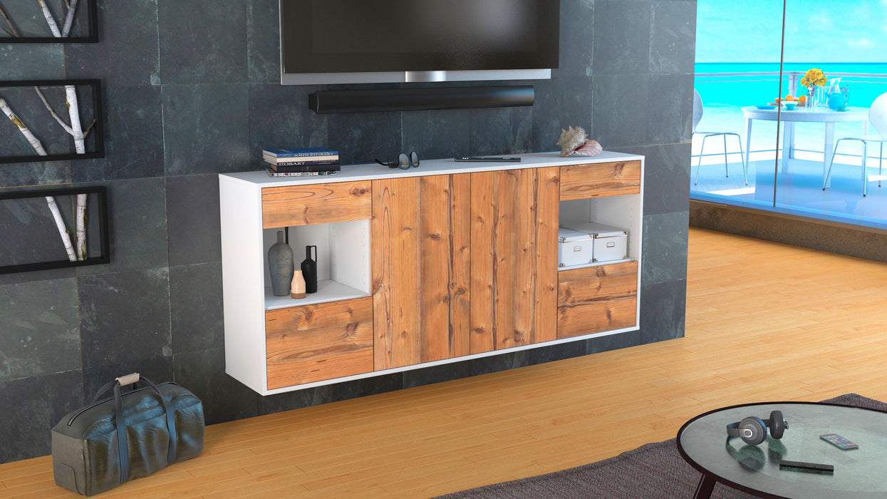 Sideboard Charleston, Pinie, hängend (180x79x35cm)