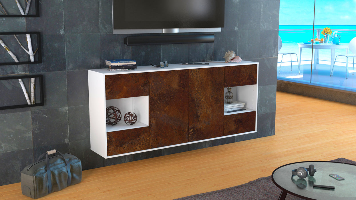 Sideboard Santa Clara, Rost, hängend (180x79x35cm)