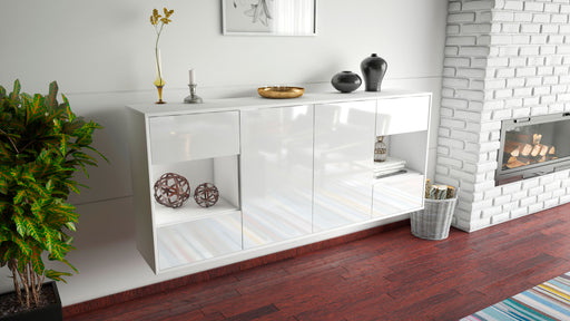 Sideboard Santa Clara, Weiß, hängend (180x79x35cm)