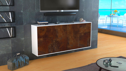 Sideboard Costa Mesa, Rost, hängend (180x79x35cm)