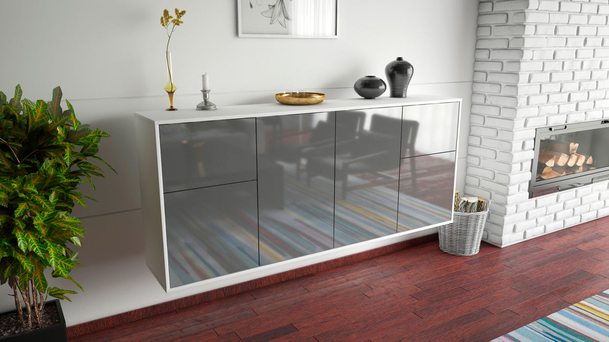 Sideboard Costa Mesa, Grau, hängend (180x79x35cm)