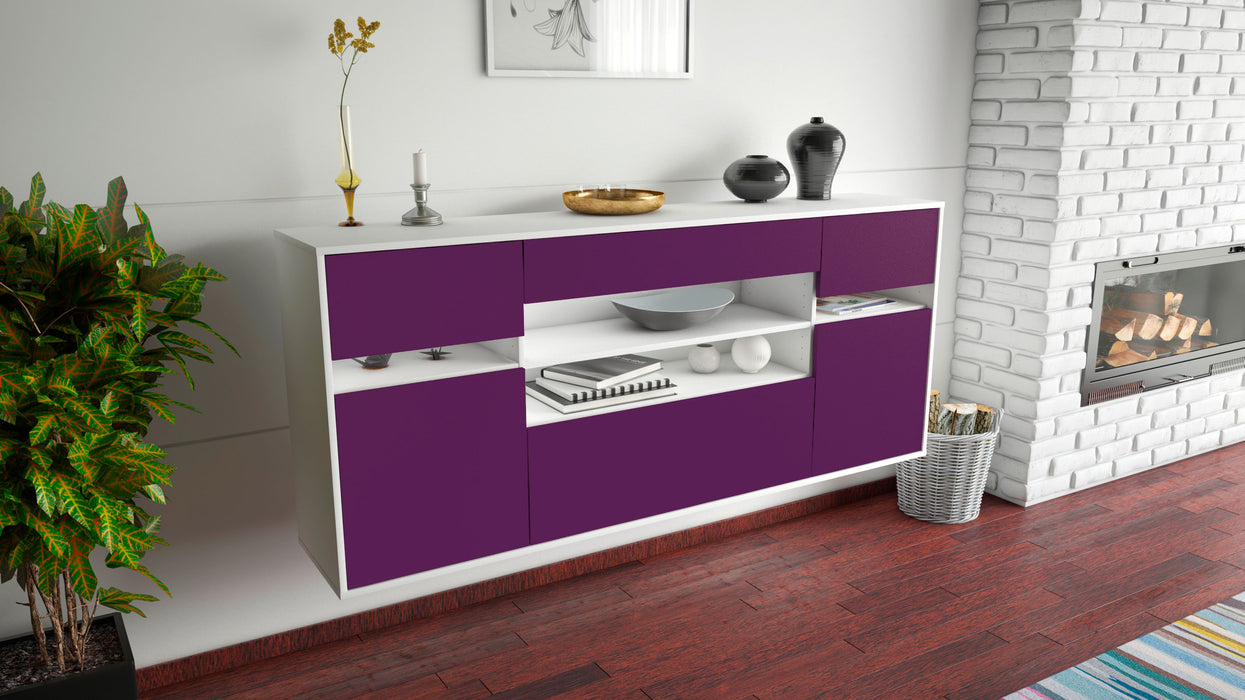 Sideboard Miramar, Lila, hängend (180x79x35cm)