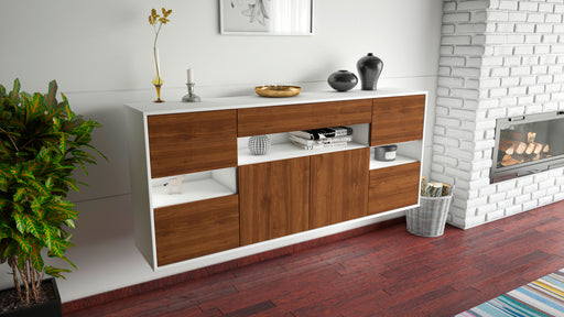 Sideboard Downey, Walnuss, hängend (180x79x35cm)