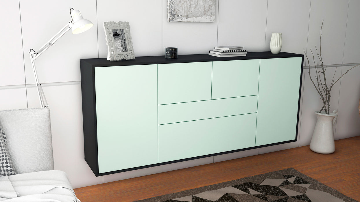 Sideboard Orange, Mint, hängend (180x79x35cm)