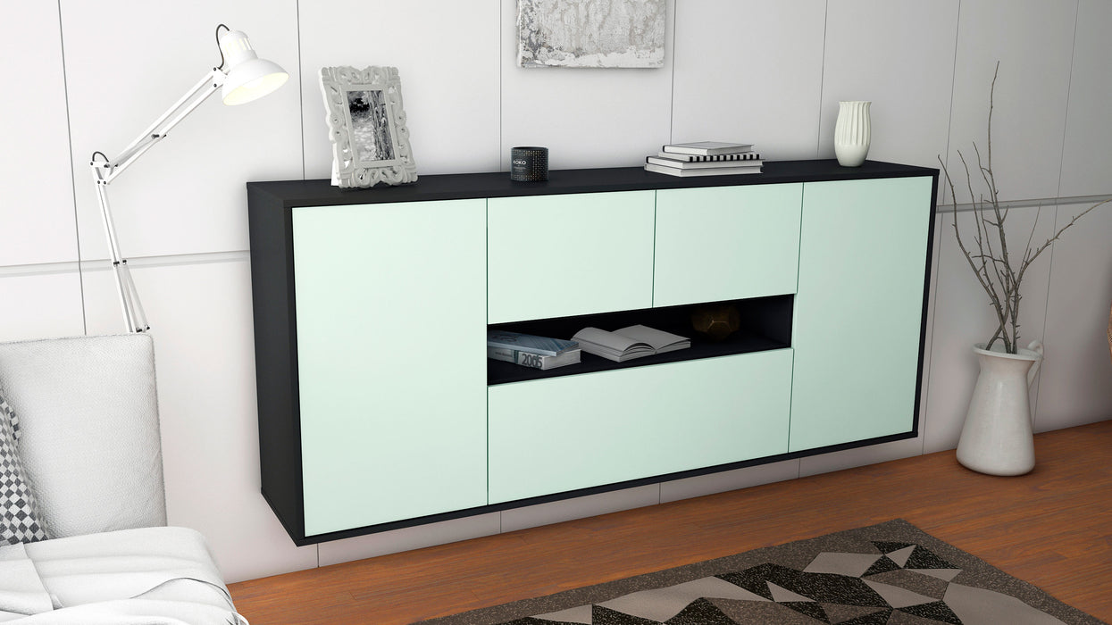 Sideboard Warren, Mint, hängend (180x79x35cm)