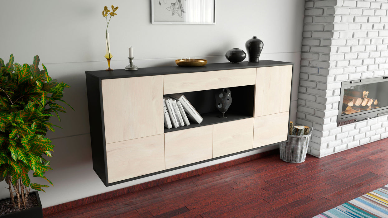 Sideboard Fullerton, Zeder, hängend (180x79x35cm)