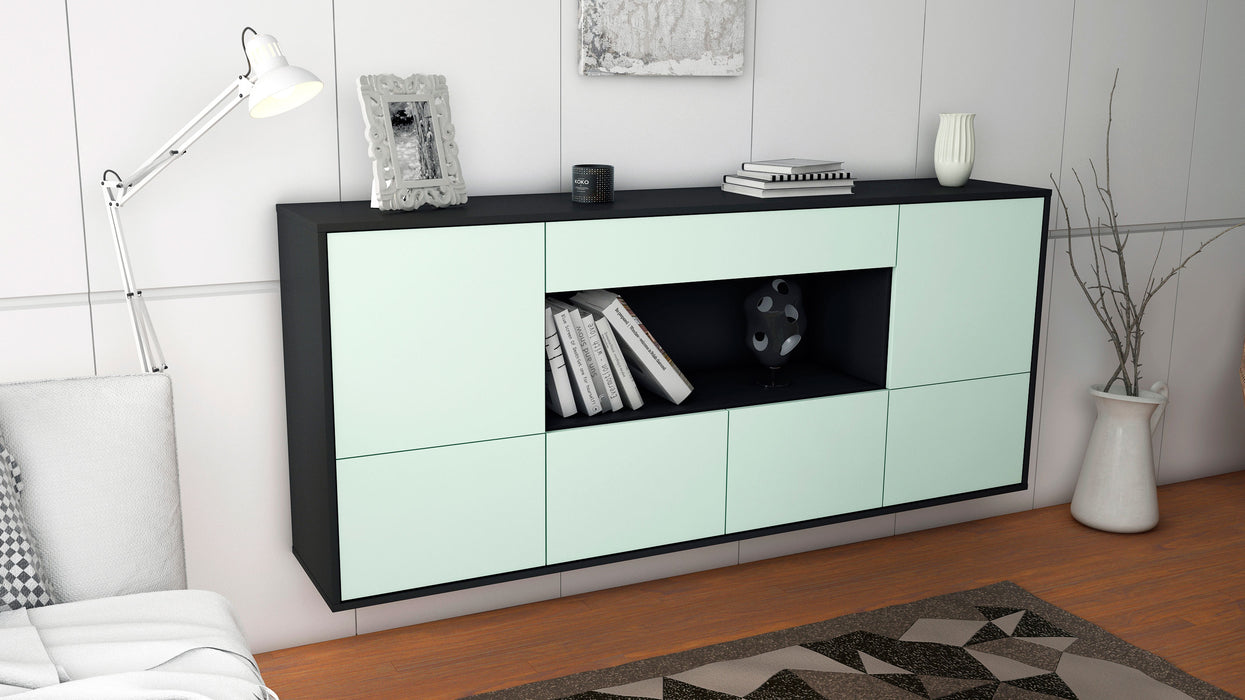 Sideboard Fullerton, Mint, hängend (180x79x35cm)