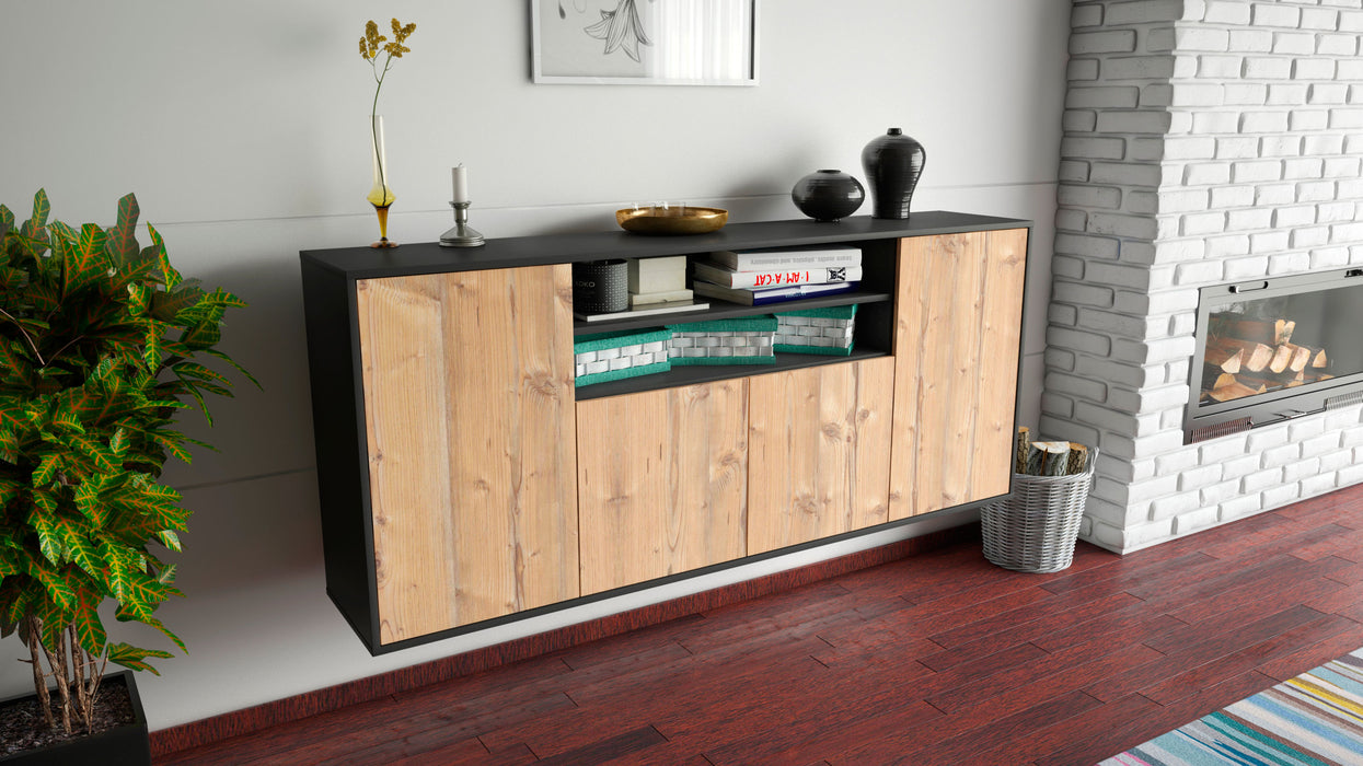 Sideboard Mesquite, Pinie, hängend (180x79x35cm)