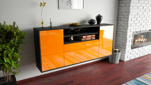 Sideboard Elk Grove, Orange, hängend (180x79x35cm)