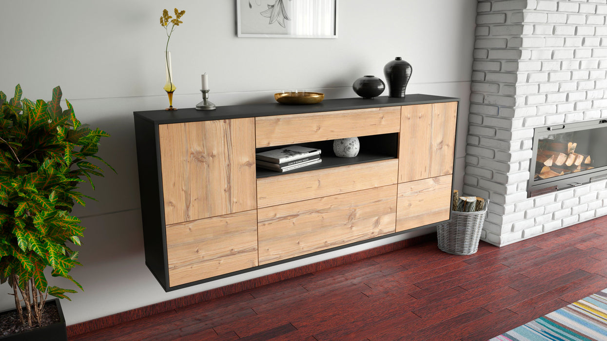 Sideboard Savannah, Pinie, hängend (180x79x35cm)