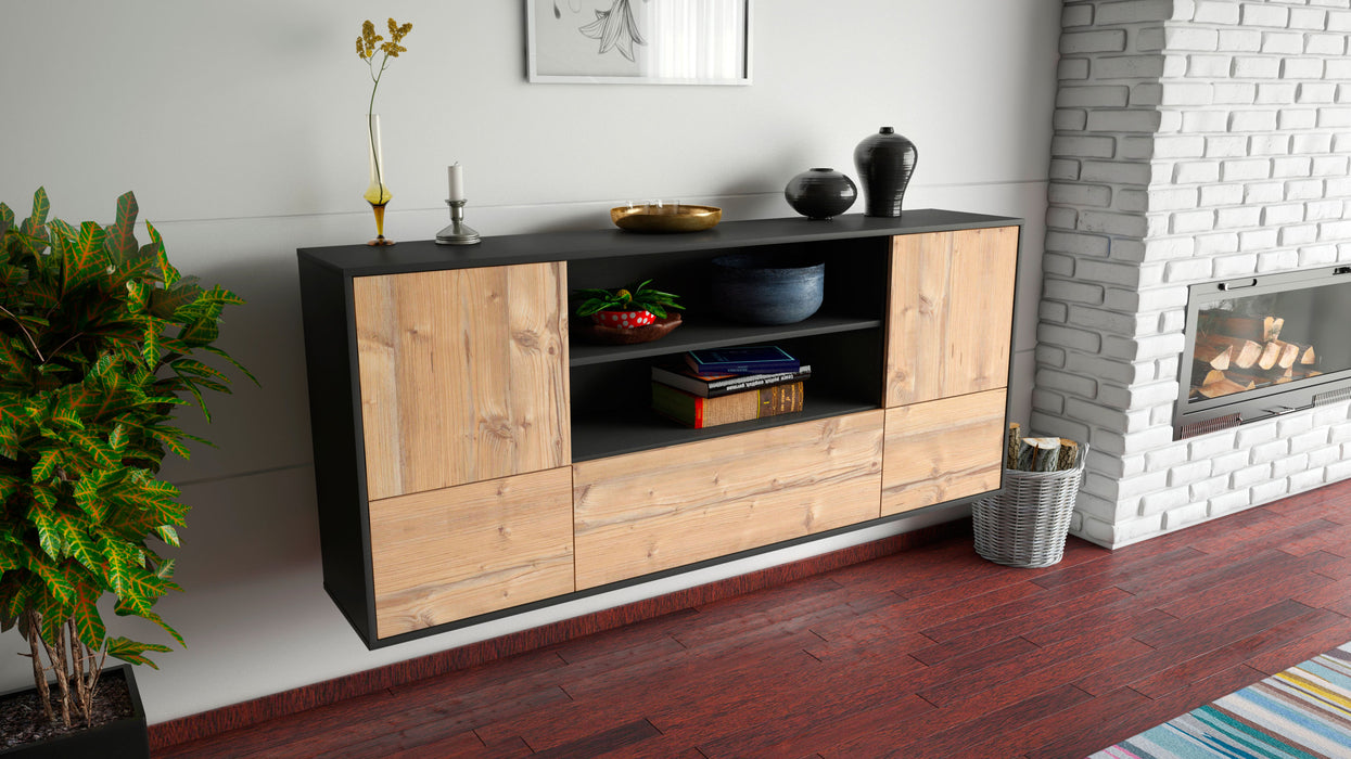 Sideboard Sterling Heights, Pinie, hängend (180x79x35cm)