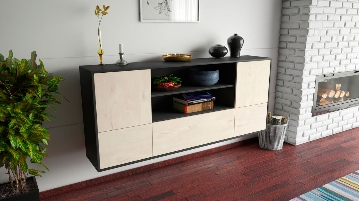 Sideboard Sterling Heights, Zeder, hängend (180x79x35cm)