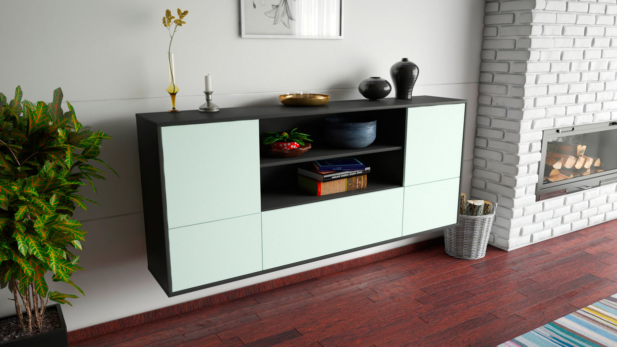 Sideboard Sterling Heights, Mint, hängend (180x79x35cm)