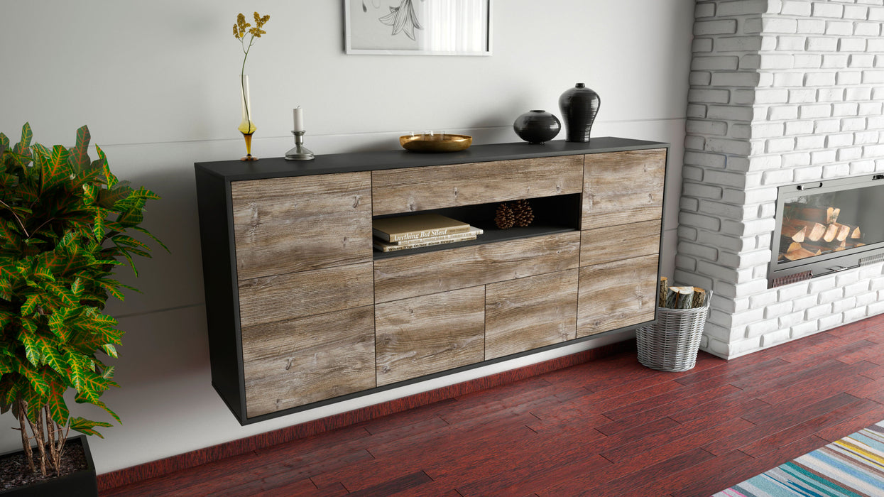 Sideboard Coral Springs, Treibholz, hängend (180x79x35cm)