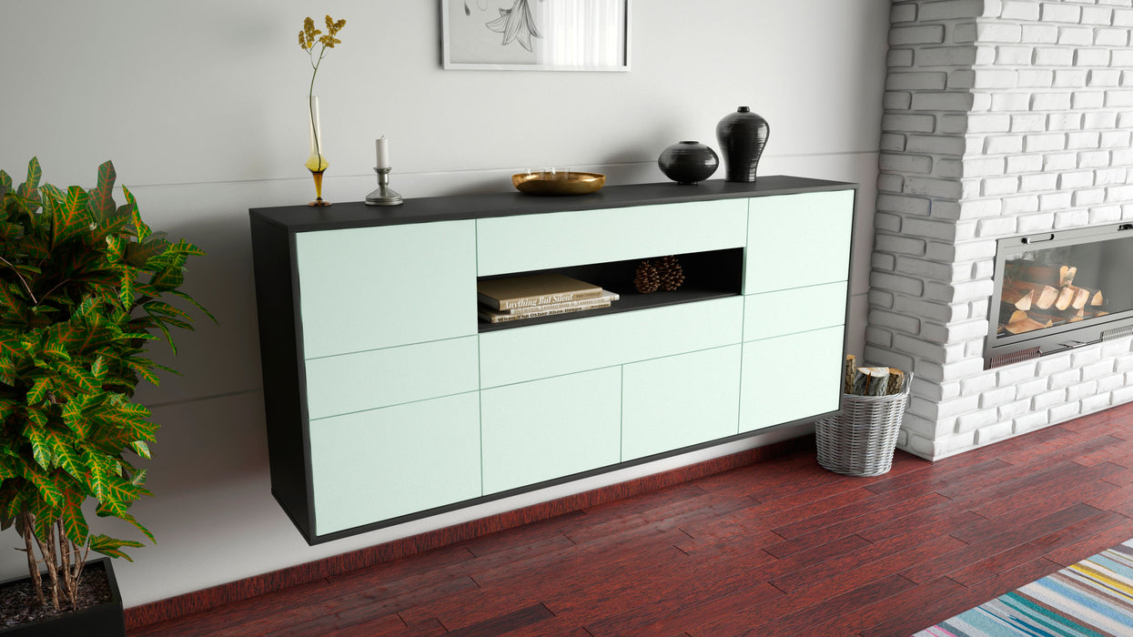 Sideboard Coral Springs, Mint, hängend (180x79x35cm)