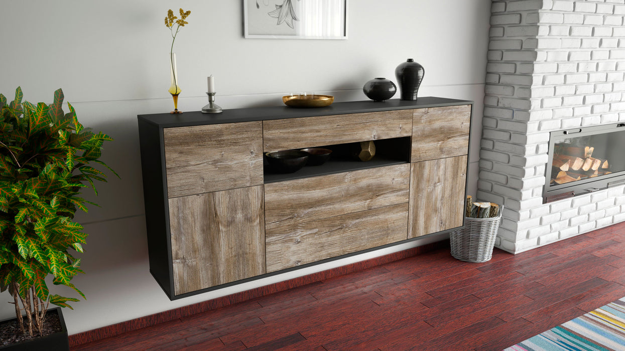 Sideboard Elizabeth, Treibholz, hängend (180x79x35cm)