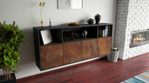 Sideboard Columbia, Rost, hängend (180x79x35cm)