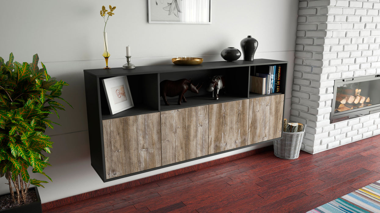 Sideboard Columbia, Treibholz, hängend (180x79x35cm)