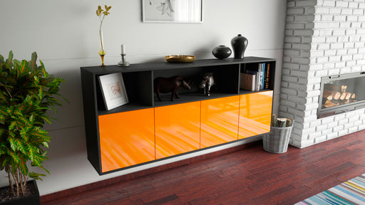 Sideboard Columbia, Orange, hängend (180x79x35cm)