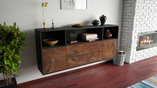 Sideboard Hartford, Rost, hängend (180x79x35cm)