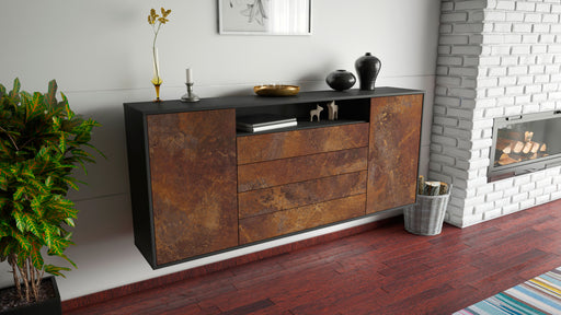 Sideboard New Haven, Rost, hängend (180x79x35cm)