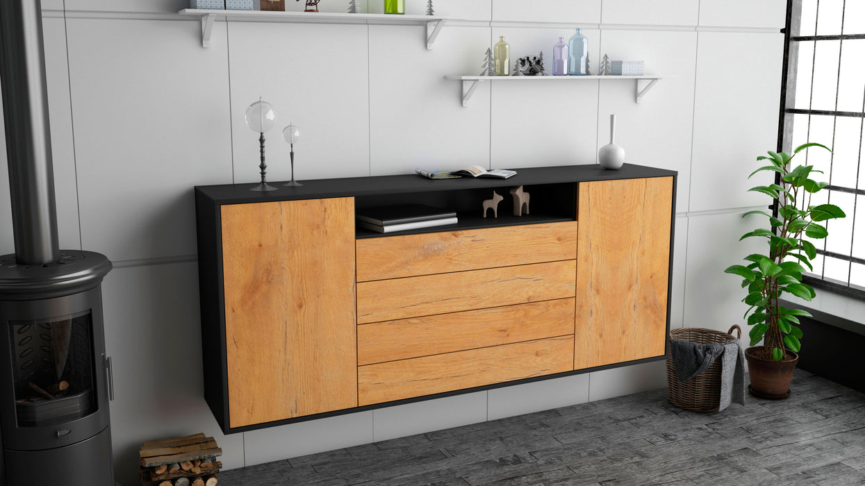 Sideboard New Haven, Eiche, hängend (180x79x35cm)