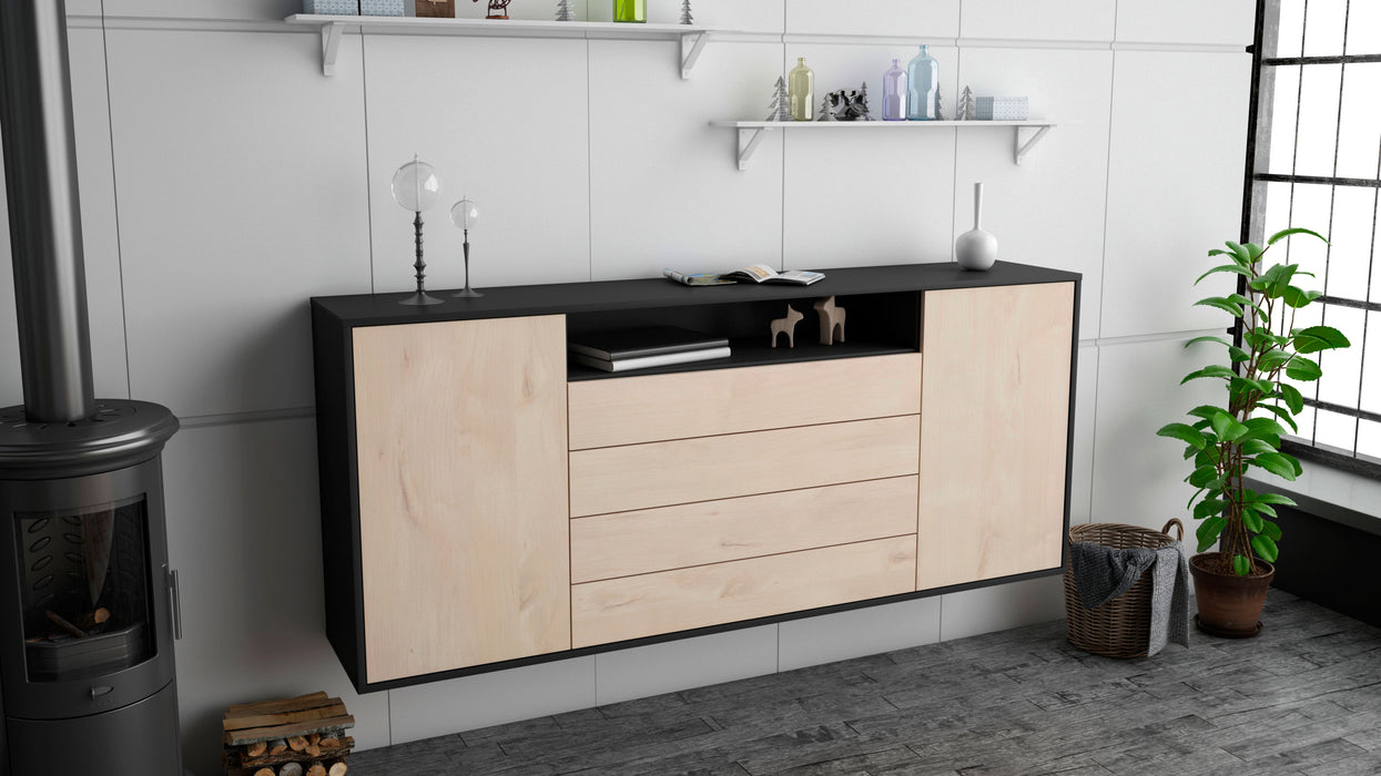 Sideboard New Haven, Zeder, hängend (180x79x35cm)