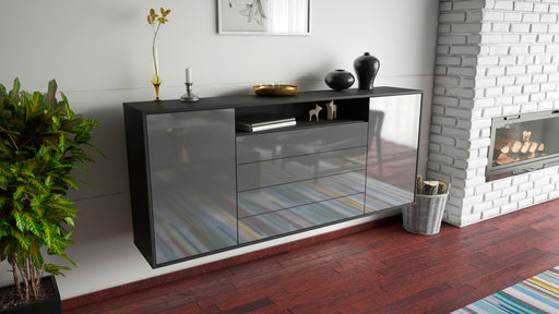 Sideboard New Haven, Grau, hängend (180x79x35cm)