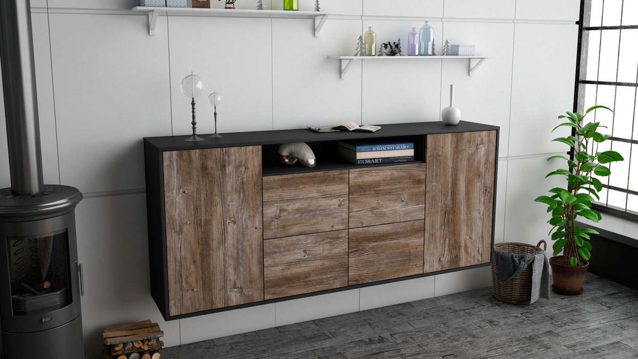 Sideboard Carrollton, Treibholz, hängend (180x79x35cm)