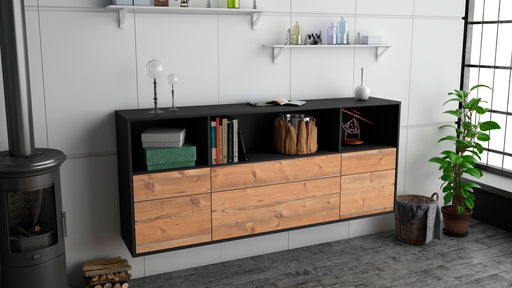 Sideboard Cary, Pinie, hängend (180x79x35cm)