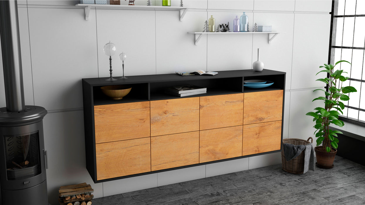 Sideboard Concord, Eiche, hängend (180x79x35cm)