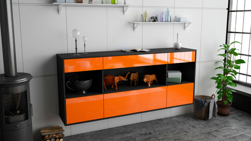 Sideboard Clarksville, Orange, hängend (180x79x35cm)