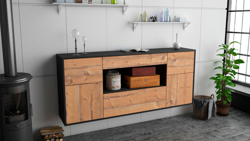 Sideboard Visalia, Pinie, hängend (180x79x35cm)