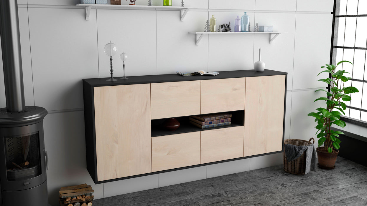 Sideboard Stamford, Zeder, hängend (180x79x35cm)