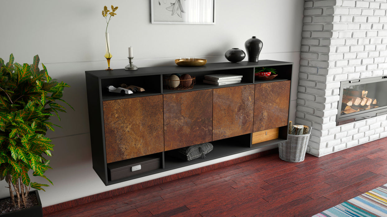 Sideboard Provo, Rost, hängend (180x79x35cm)