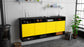 Sideboard Provo, Gelb, hängend (180x79x35cm)