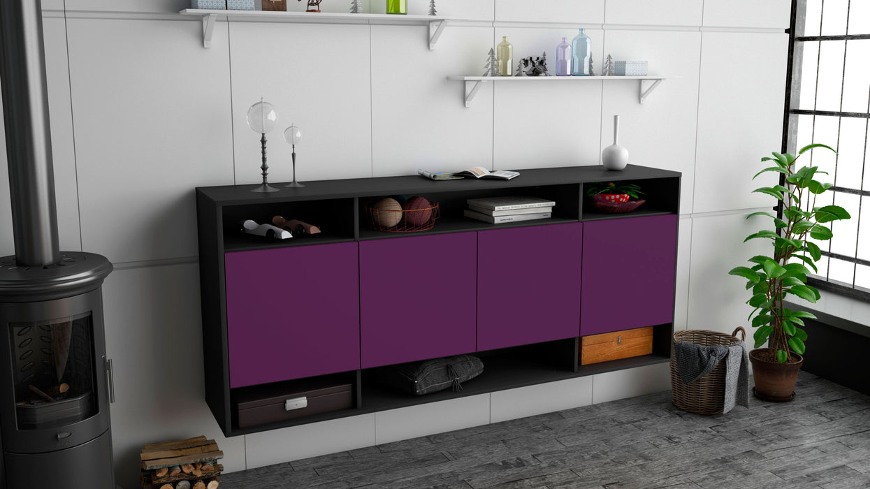 Sideboard Provo, Lila, hängend (180x79x35cm)