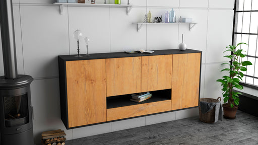 Sideboard Abilene, Eiche, hängend (180x79x35cm)