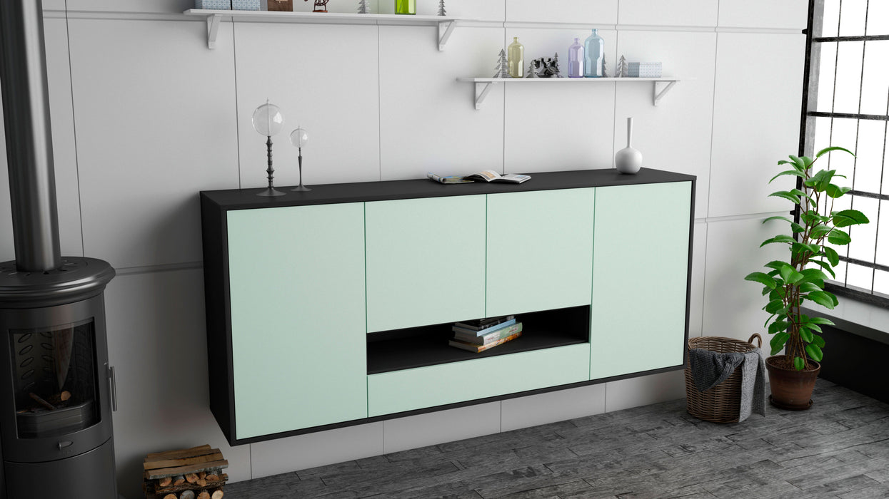 Sideboard Abilene, Mint, hängend (180x79x35cm)