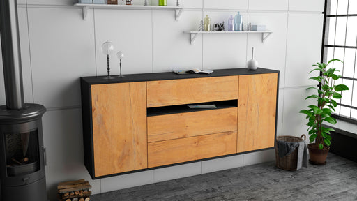 Sideboard McKinney, Eiche, hängend (180x79x35cm)