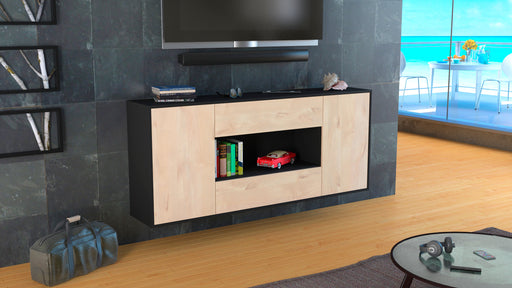 Sideboard Denton, Zeder, hängend (180x79x35cm)