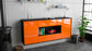 Sideboard Denton, Orange, hängend (180x79x35cm)