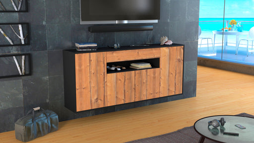 Sideboard Lansing, Pinie, hängend (180x79x35cm)