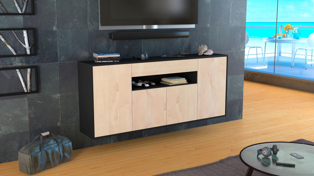 Sideboard Lansing, Zeder, hängend (180x79x35cm)